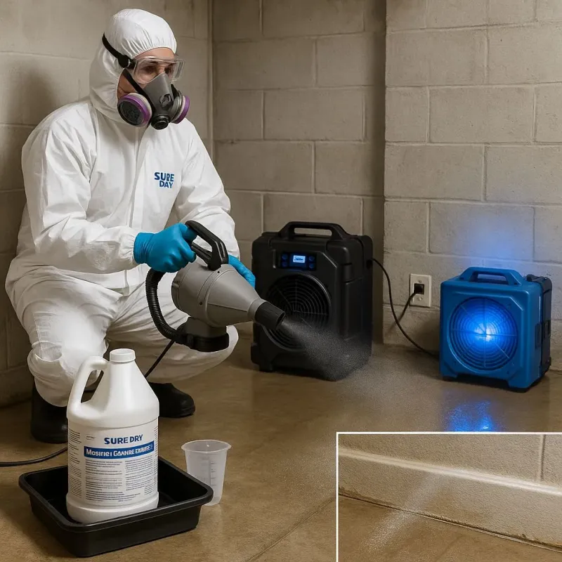 Sanitization and Odor Removal process in Bradford, PA