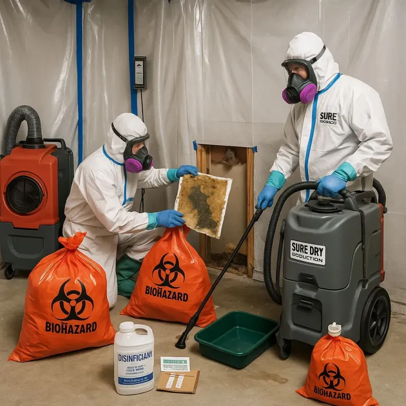 Contaminated Water Handling Protocols process in Bradford, PA