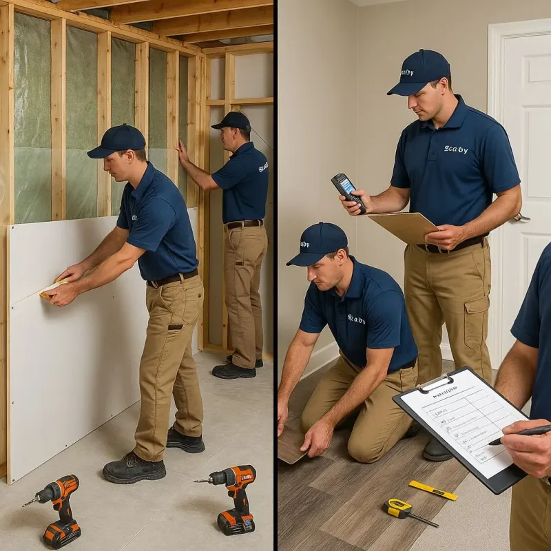 Repairs and Reconstruction process in Bradford, PA