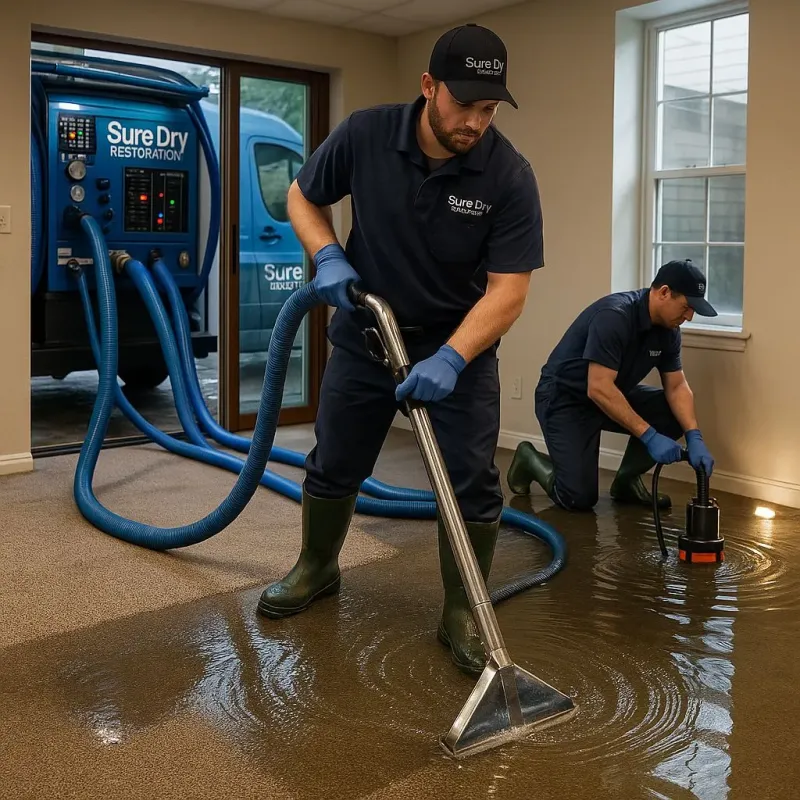 Water Extraction and Removal process in Bradford, PA